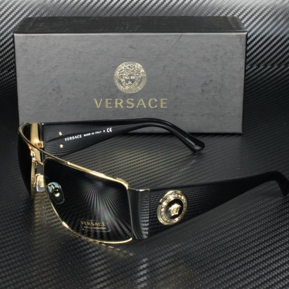 Versace Gold Medusa sunglasses